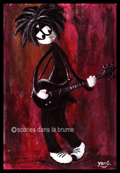 robert smith the cure peinture