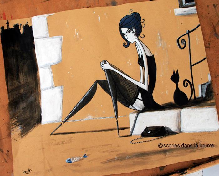 Blues trottoir, Paris