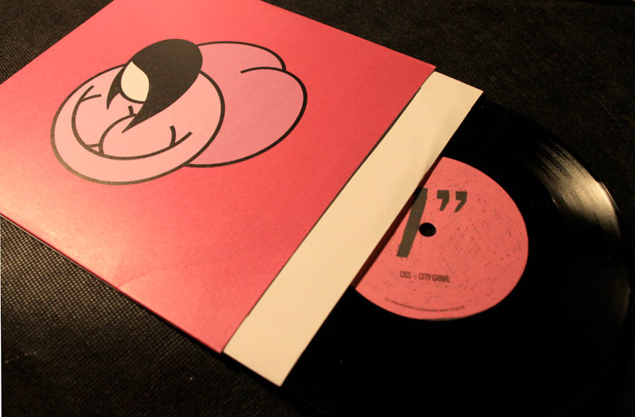 Pochette disque 45 tours de CSS (