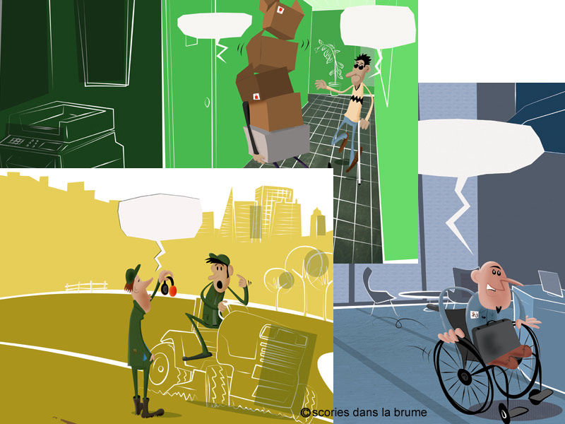 12 visuels calendrier