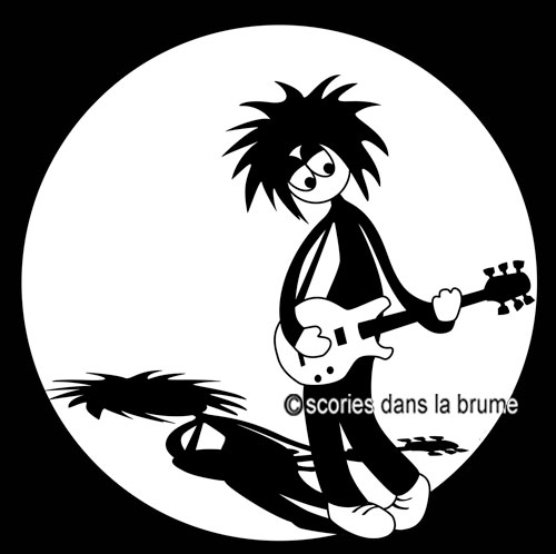 Robert smith cure dessin drawing