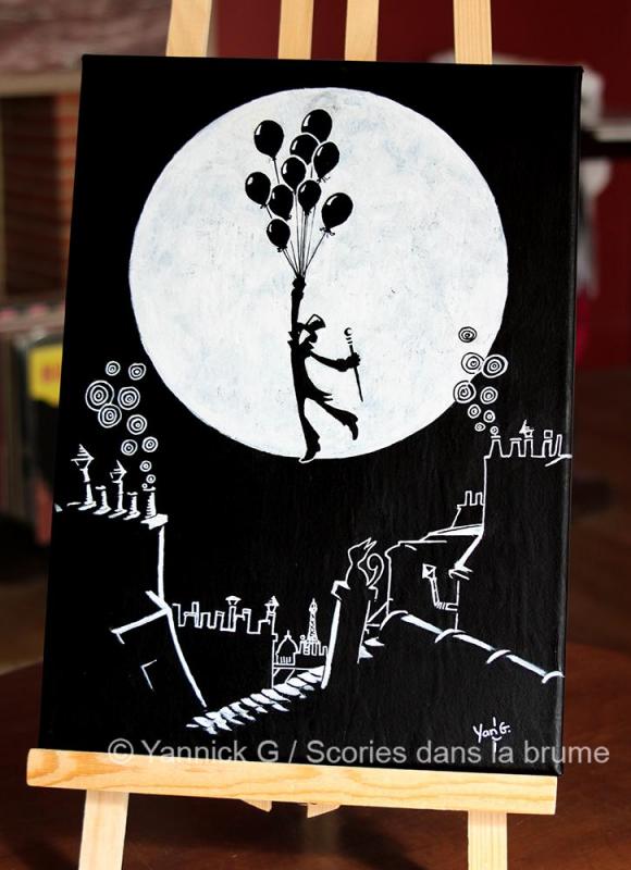 Up to the moon
