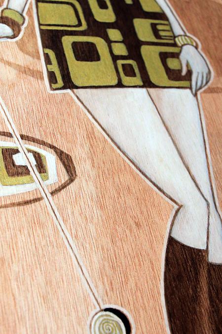 Yoyo girl  detail